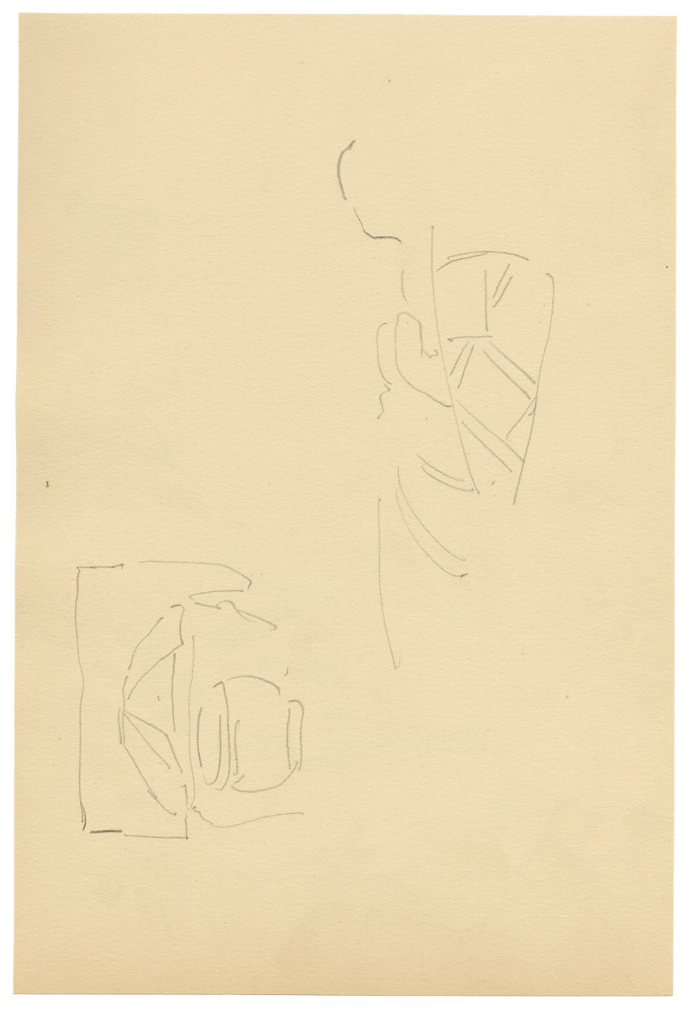 Mary Elizabeth Crawhall, Barden Tower, Wharfedale, North Yorkshire – 1898 watercolour painting