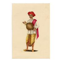 Indian Company School, Set of 8 Trades & Occupations of India – 19th-century watercolour painting
