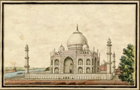 Indian Company School, Taj Mahal, Agra – Early 19th-century watercolour painting
