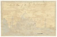 Indian Company School, Taj Mahal, Agra – Early 19th-century watercolour painting