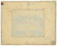 Punjab School, Shalimar Gardens, Lahore, Punjab – Early 19th-century watercolour painting