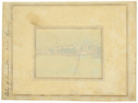 Punjab School, Walled City of Lahore, Punjab – Early 19th-century watercolour painting