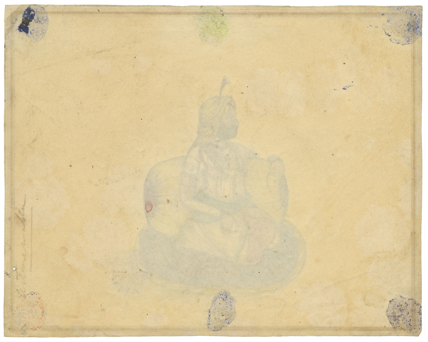 Punjab School, Raja Sher Singh Attariwala – Early 19th-century watercolour painting