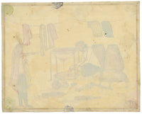 Punjab School, A Dyer of Cloth – Early 19th-century watercolour painting