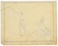 Punjab School, Two Juggler Performers – Early 19th-century watercolour painting