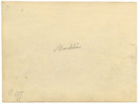 John Maule, Shanklin Chine, Isle of Wight – 1797 graphite drawing