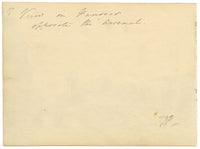 John Maule, Marstallbrücke, Hanover, Germany – 1797 drawing in ink & wash