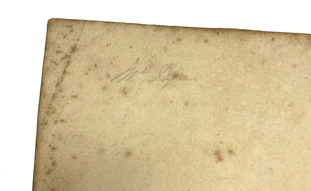 William Page, Temple of Olympian Zeus, Agrigento, Sicily – Early 19th-century watercolour painting