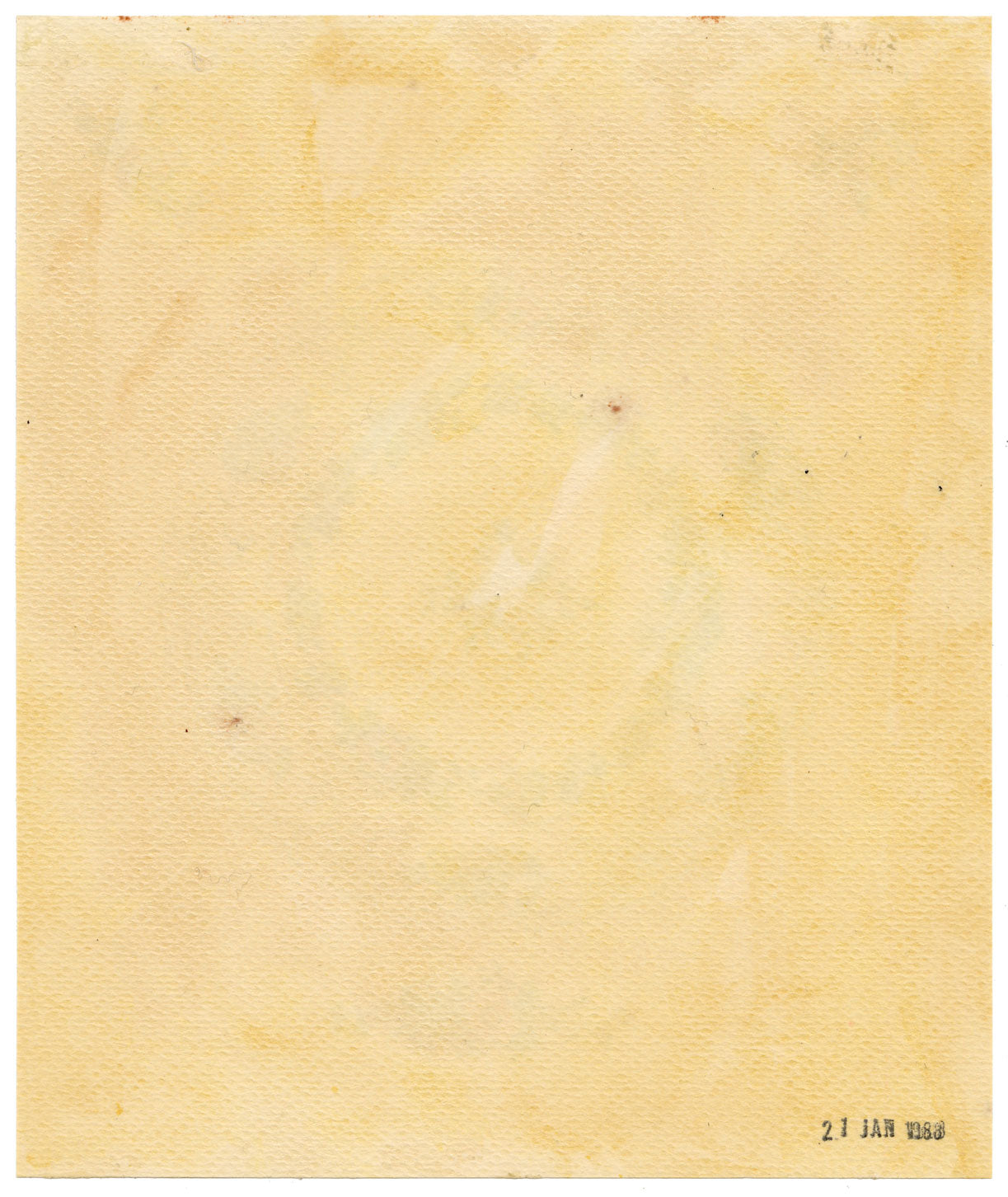 Elaine Williamson, Poole Pottery, Flower Design – 1988 gouache painting