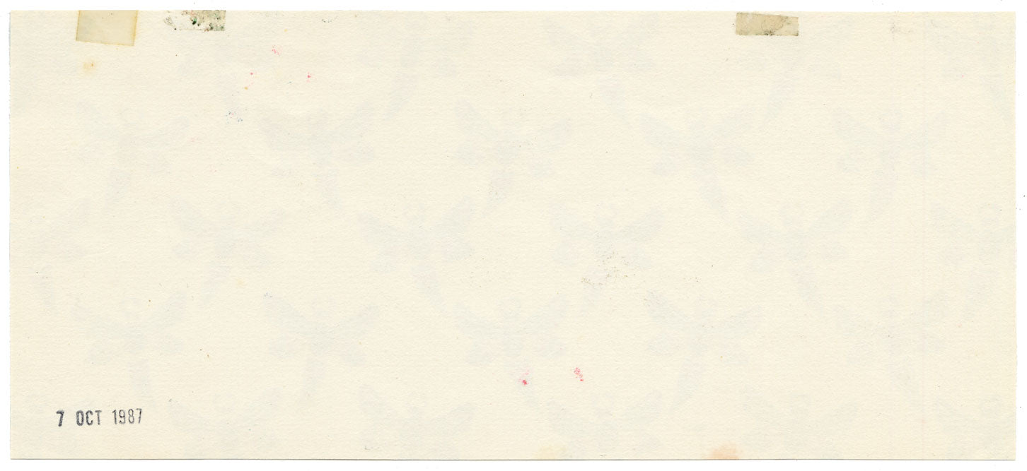 Elaine Williamson, Poole Pottery, Dragonfly Design – 1987 watercolour painting