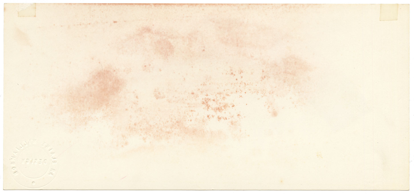 Elaine Williamson, Poole Pottery, Bold Pink & Blue Flower Design – c.1980s gouache painting