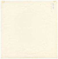 Elaine Williamson, Poole Pottery, Art Nouveau Flower Plate Design – 1989 watercolour painting