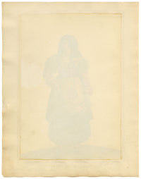 Michela de Vito, Costume di Mascioni, Province of Abruzzo – c.1820s watercolour painting