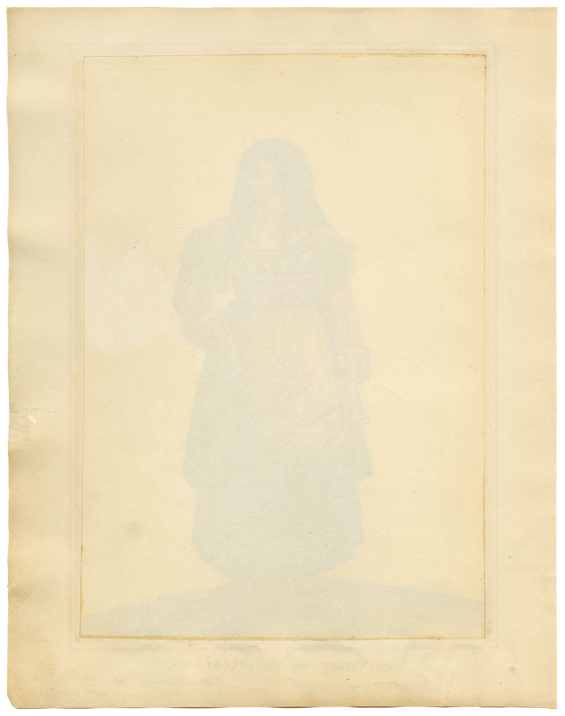 Michela de Vito, Costume di Mascioni, Province of Abruzzo – c.1820s watercolour painting