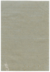 E.W. Hamlyn, Comic Poem on Letterhead Paper from SS Golconda – c.1912 pen & ink drawing