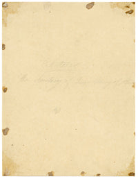 Anon., Pierre de Bocosel de Chatelard – Early 19th-century graphite drawing