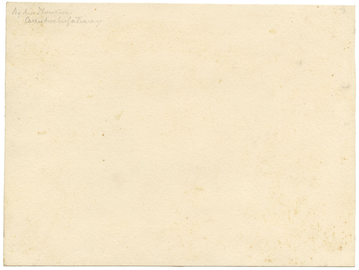 Miss Thompson, Carisbrooke Castle Gateway, Isle of Wight – Mid-19th-century watercolour painting