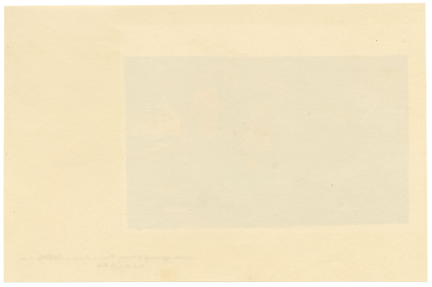 R.J. Blesard, Christ Appearing to Mary Magdalene after William Etty – 1834 watercolour painting