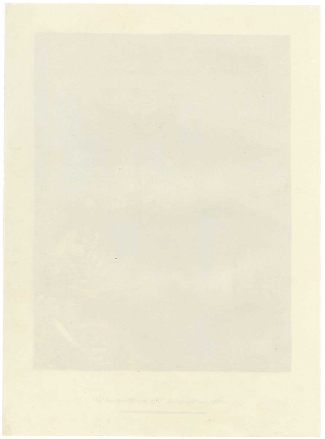 R.J. Blesard, Haunting at Bolling Hall, Yorkshire 'Pity Poor Bradford' – 1833 watercolour painting