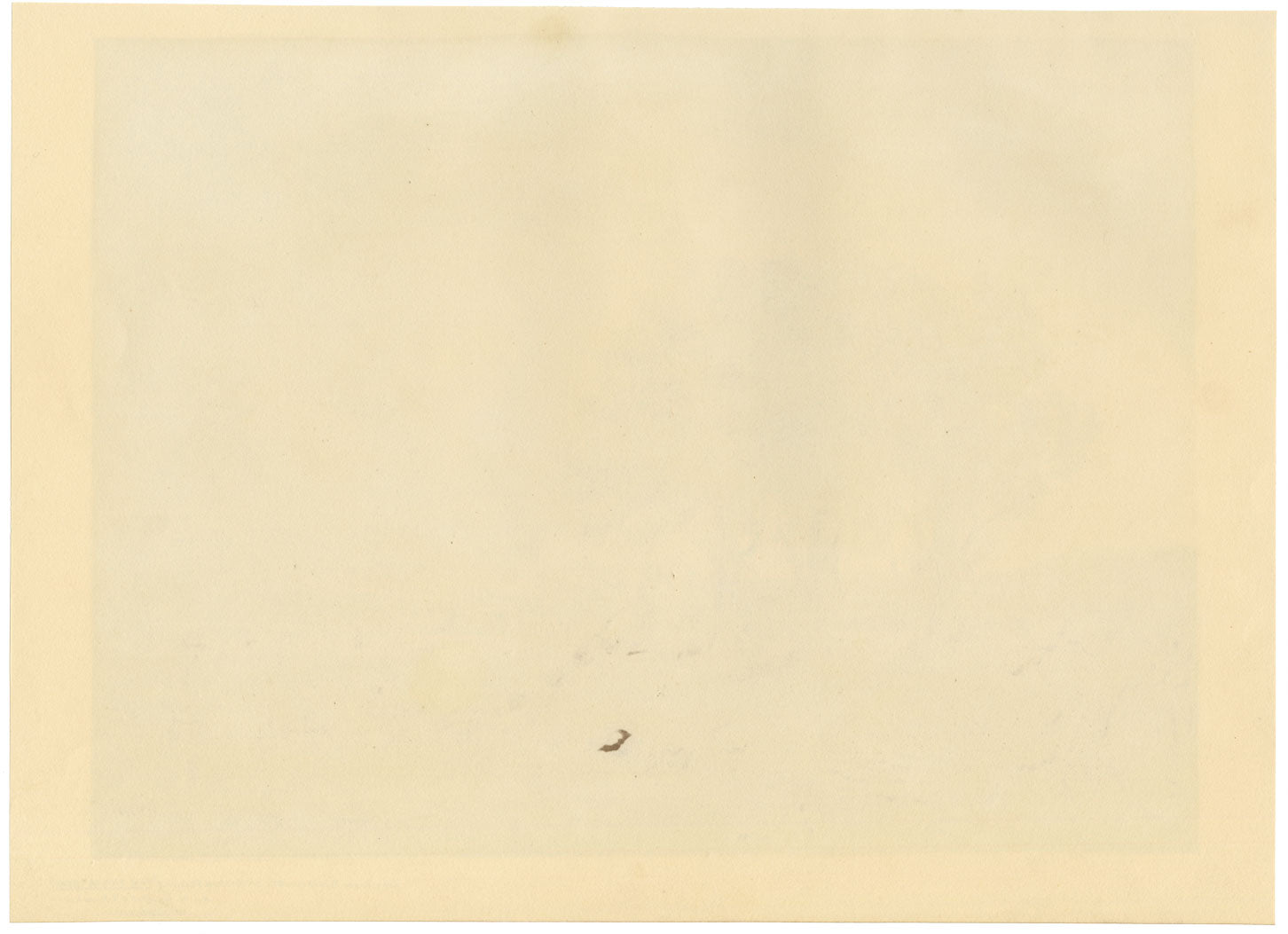 R.J. Blesard, The Three Trees after Rembrandt – 1833 watercolour painting