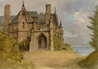 John Wilson of Seacroft Hall, The Manor House, Torquay, Devon – 1875 watercolour painting