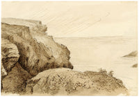 John Wilson of Seacroft Hall, Ansteys Cove, Torquay, Devon – 1874 watercolour painting