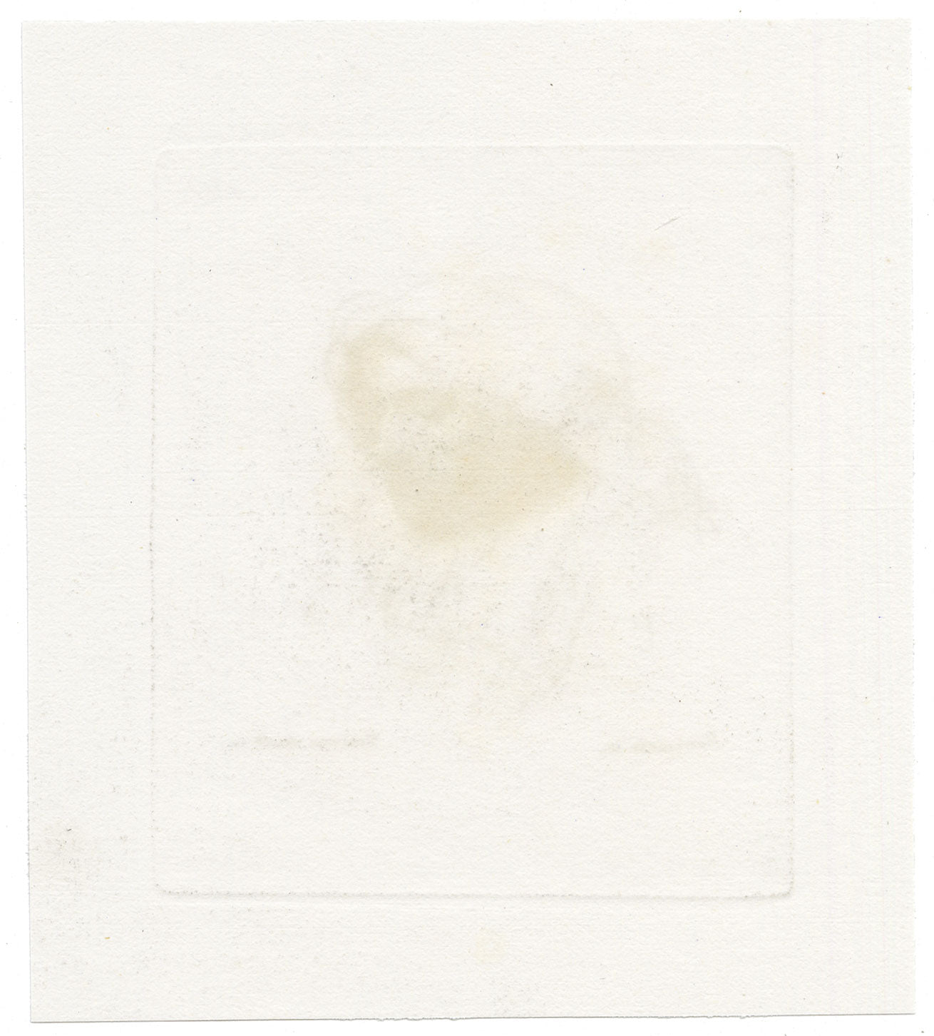 Francesco Novelli after Rembrandt, Female Head – 1860 etching print