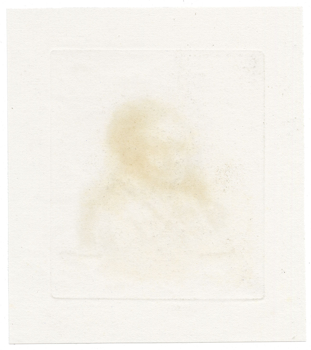 Francesco Novelli after Rembrandt, Portrait of the Artist's Mother – 1860 etching print