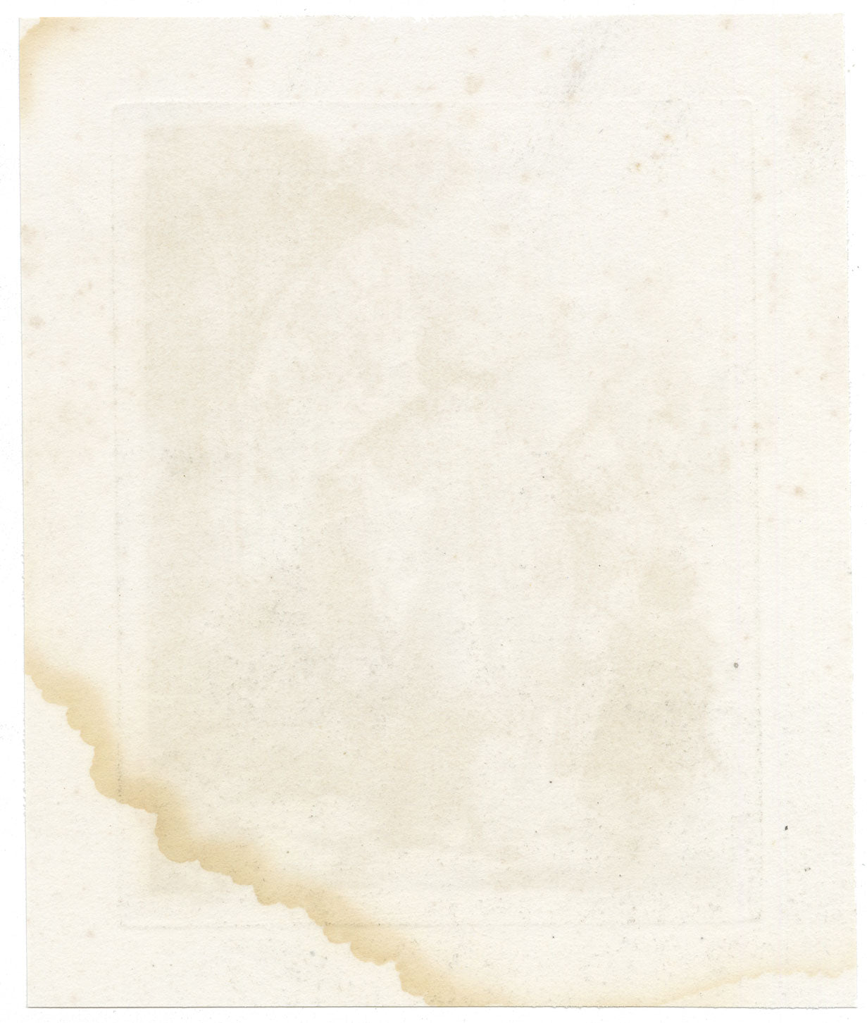 Francesco Novelli after Rembrandt, Abraham Casting out Hagar and Ishmael – 1860 etching print