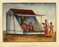 Indian Company School, Bangle Making – c.1840s gouache painting
