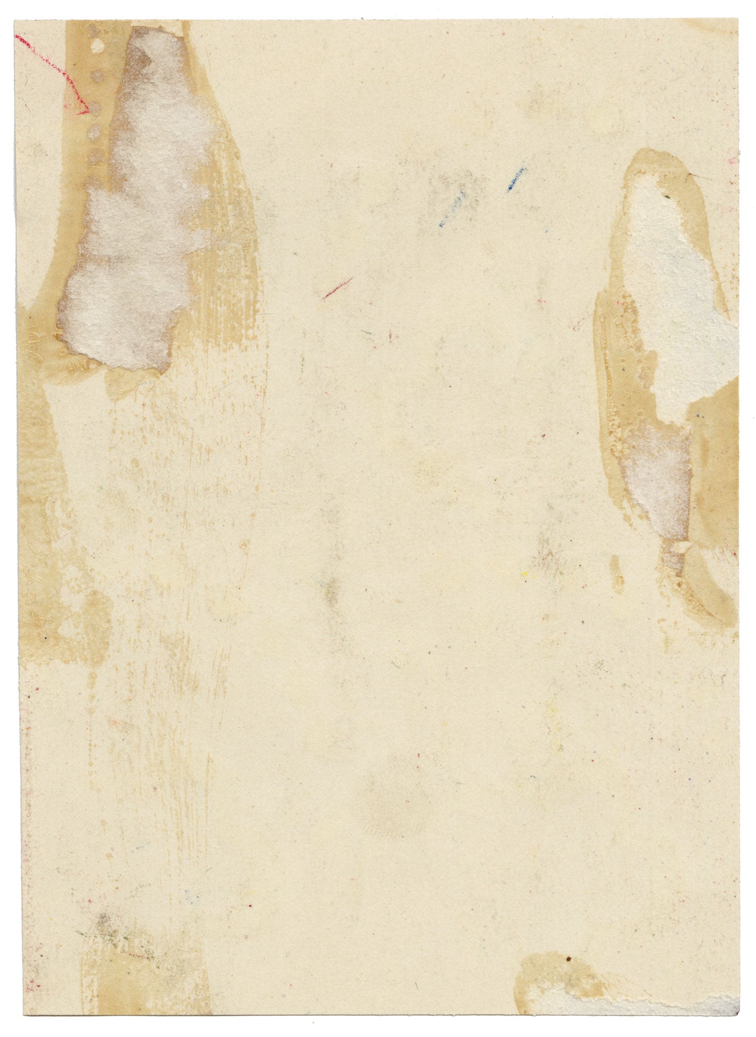 Anon., Antique French Textile Design: Indo-Persian Fan – 1880s gouache painting