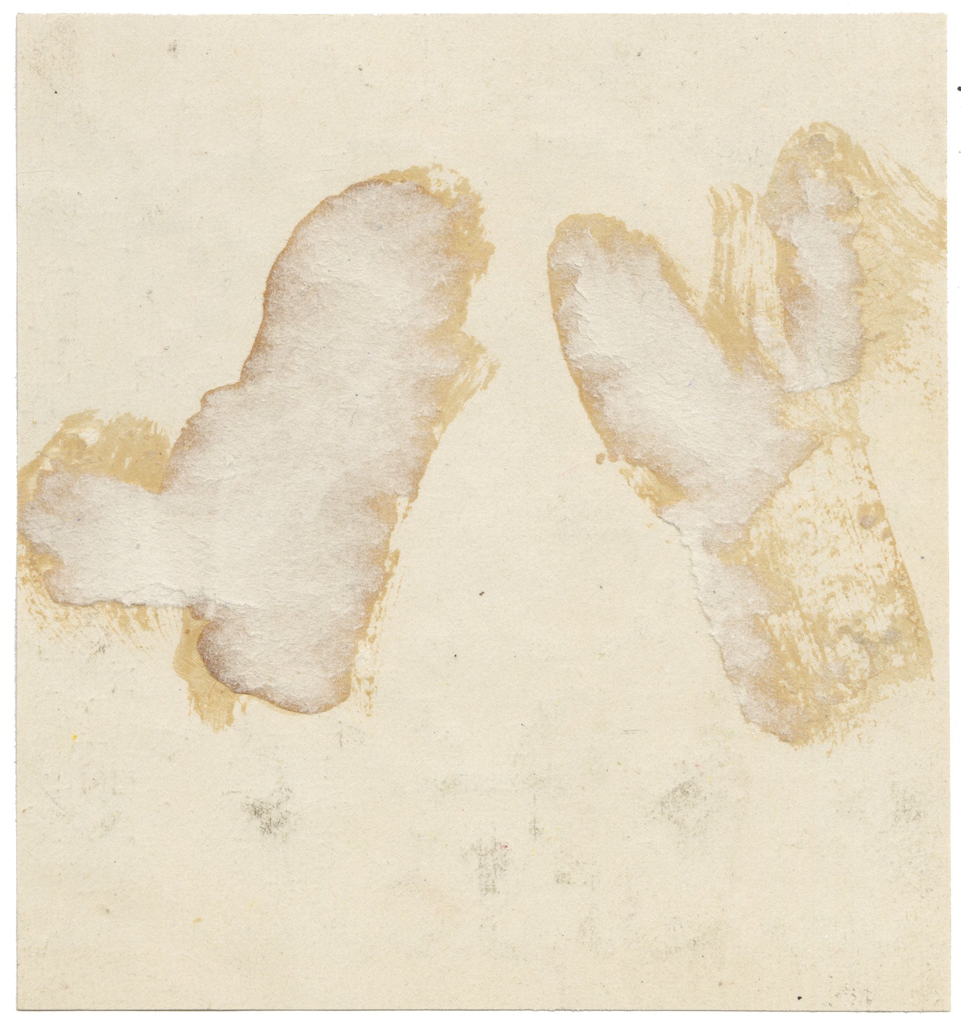 Anon., Antique French Textile Design: Aztec Jacquard – 1880s gouache painting