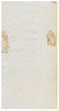 Anon., Antique French Textile Design: Royal Blue Mughal Birds – 1880s gouache painting