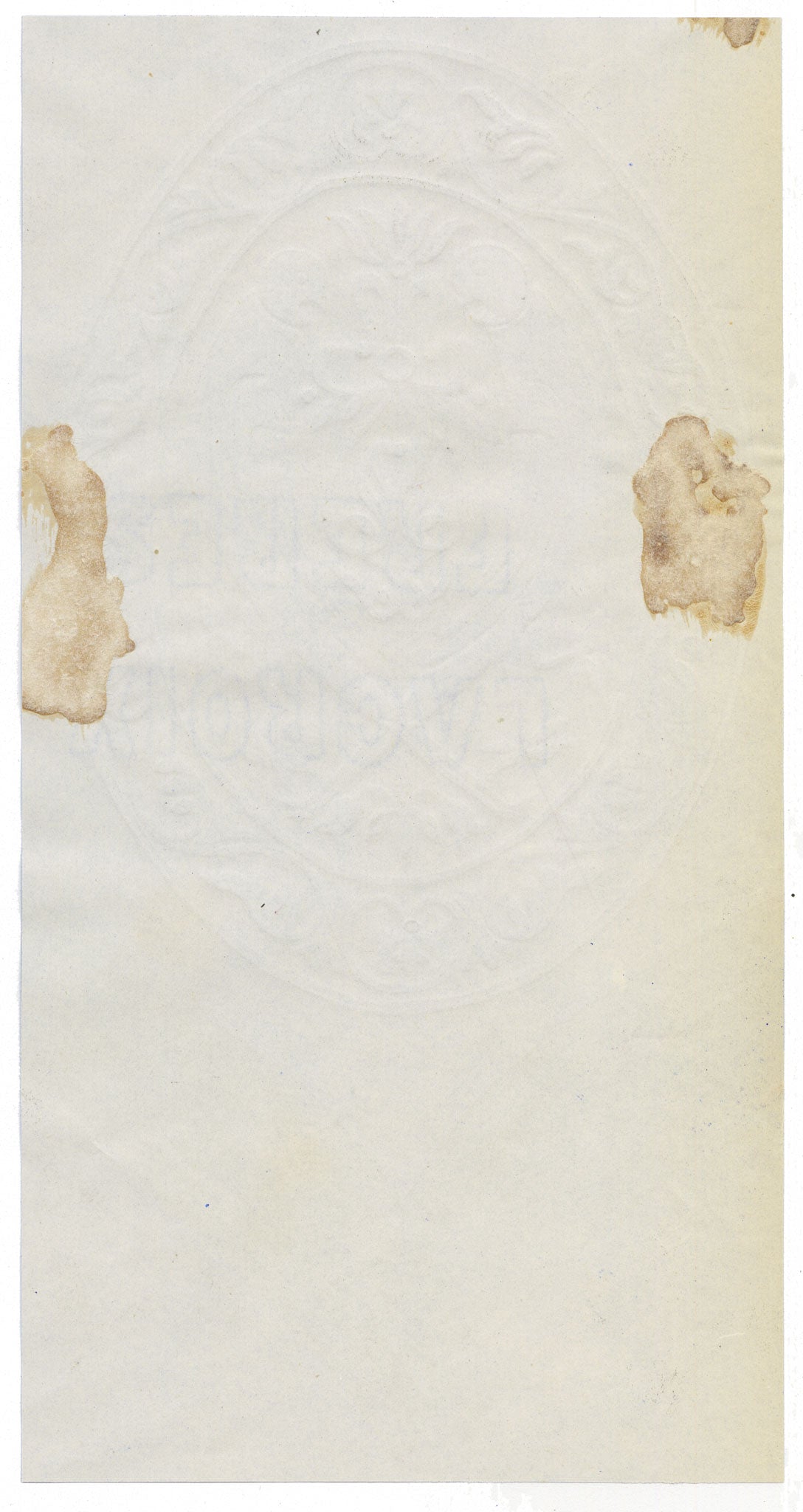 Anon., Antique French Textile Design: Royal Blue Mughal Birds – 1880s gouache painting