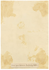 William Martin Conway, View from Common, Tunbridge Wells, Kent – Late 19th-century watercolour painting