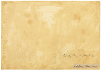 William Martin Conway, Woody Bay & Glen Hotel, North Devon Coast – 1896 watercolour painting