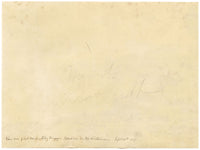 William Martin Conway, View from Filey Brigg towards Scarborough, Yorkshire Coast – 1877 watercolour painting