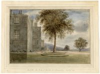 Mary Ann J. Thynne, Bowhill, The Duke of Buccleuch & Queensberry, Scottish Borders, Scotland – 1837 watercolour painting