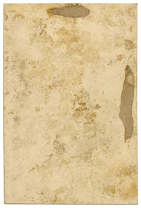 Walter Sneyd, Winter Caricature, Greek God Boreas in Human Form – Mid-19th-century graphite drawing