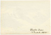 Rosa E. Neumann, Flüela Pass, Swiss Alps, Graubünden, Switzerland – 1900 watercolour painting