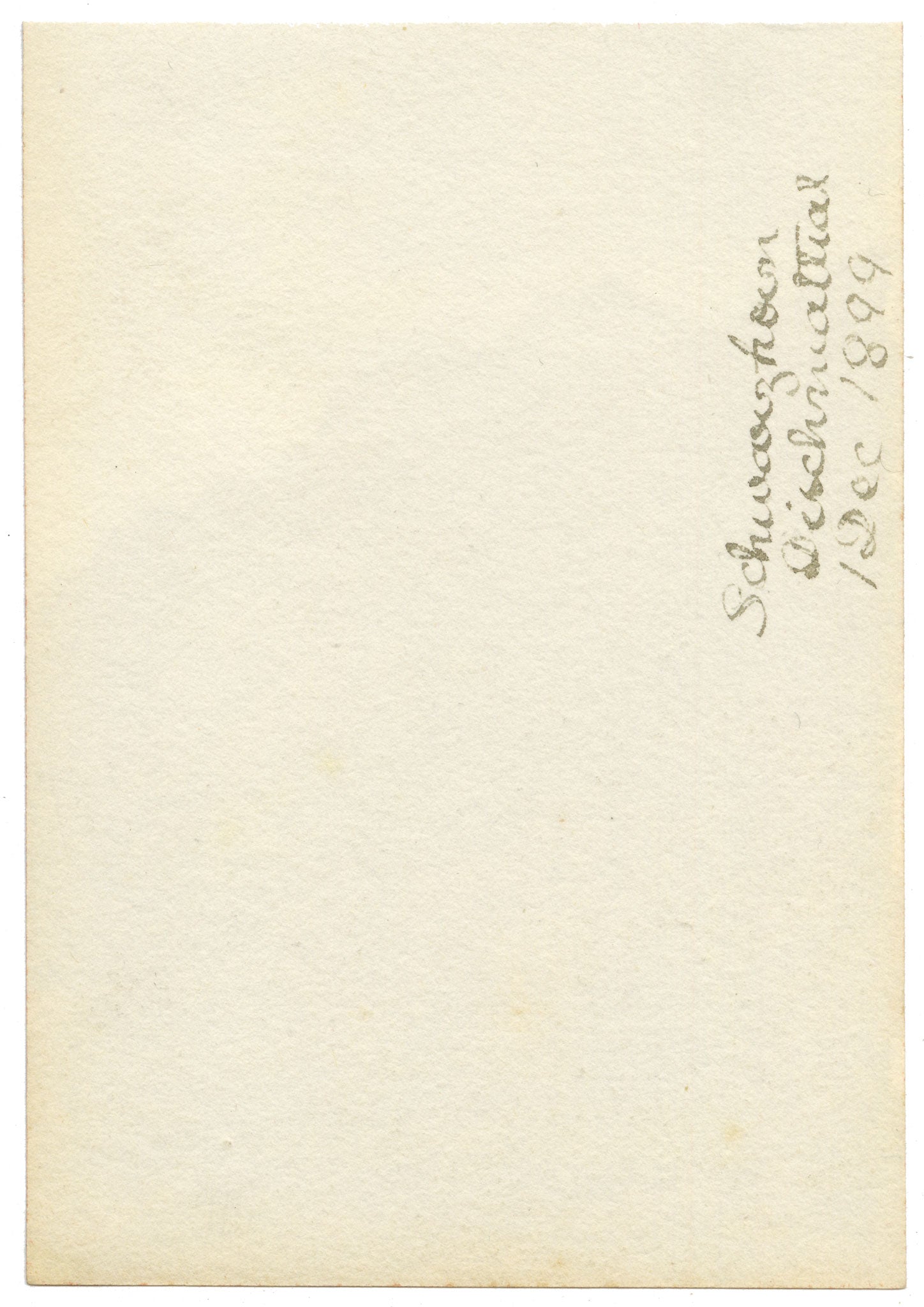 Rosa E. Neumann, Schwarzhorn, Dischmatal (Dischma Valley), Switzerland – 1899 watercolour painting