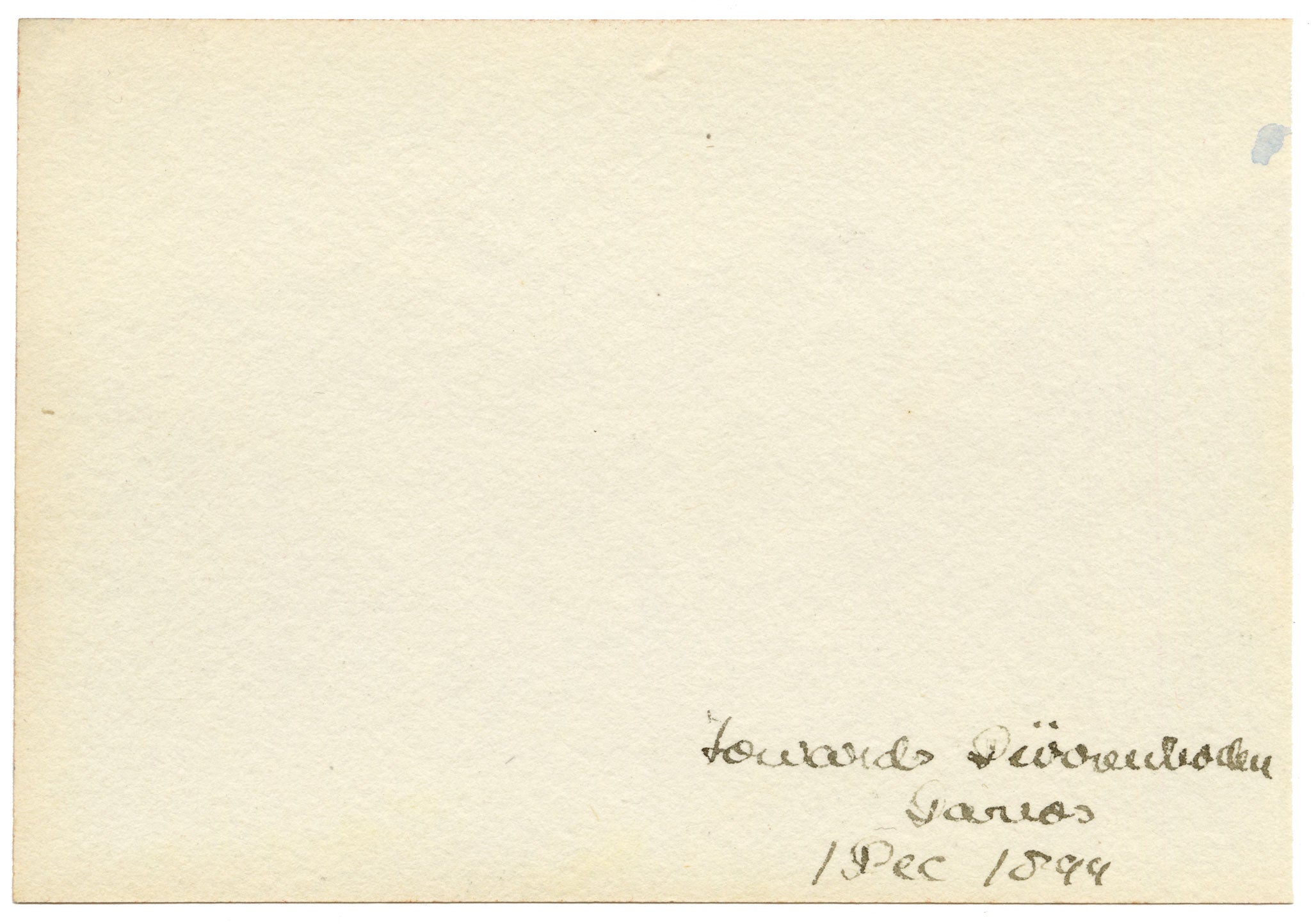 Rosa E. Neumann, Towards Dürrboden, Dischma Valley, Davos, Switzerland – 1899 watercolour painting