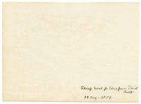 Rosa E. Neumann, Sharpnose from Storm Tower, Compass Point, Bude, Cornwall – 1889 watercolour painting