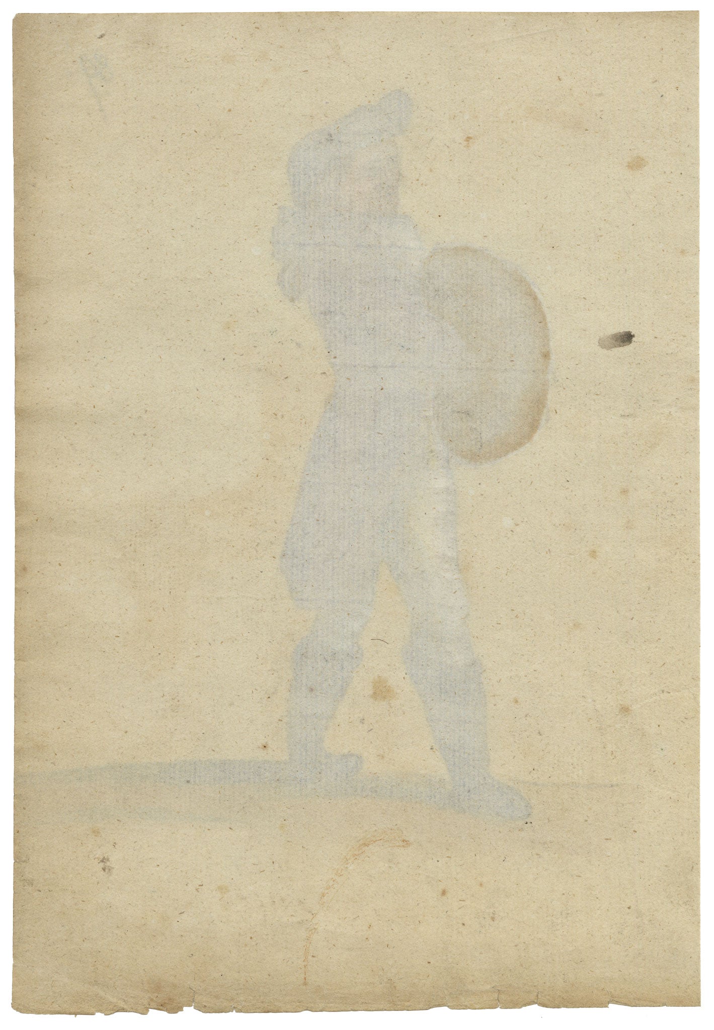 Leopold Billek, Gentleman in Frock Coat à la Polonaise – c.1820 gouache painting