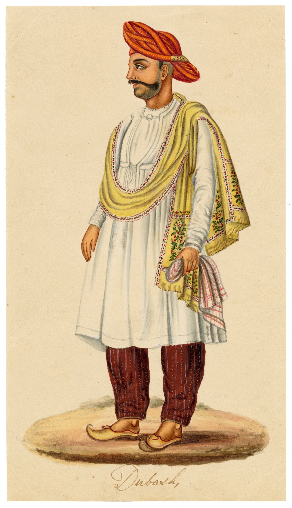 Indian Company School, Group of 10 Figure Paintings: Trades & Occupations in Gouache – c.1810 Madras