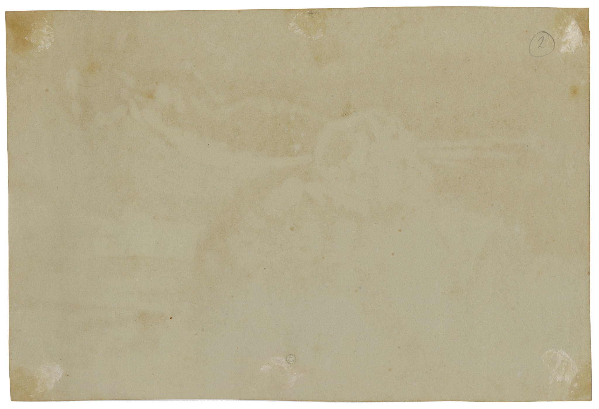 Frederick Richard Pickersgill RA, Shipwrecked Man & Siren with Lyre – Mid-19th-century watercolour painting