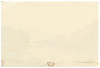 F. Bainbridge, Derwentwater, Lake District – 1867 watercolour painting