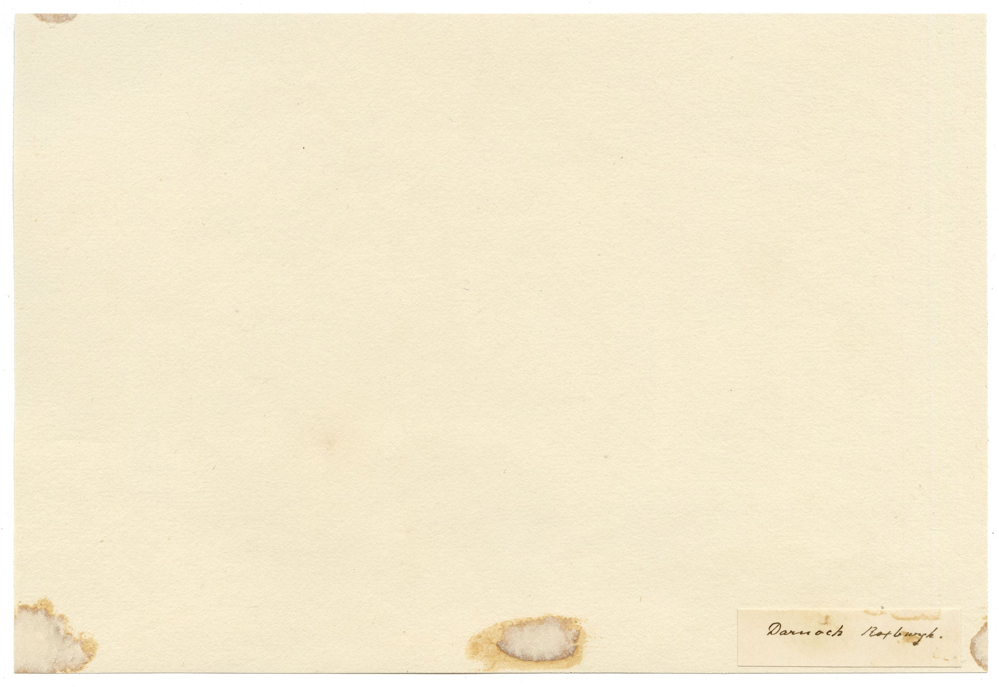 F. Bainbridge, Roxburgh, Scottish Borders – 1870s watercolour painting