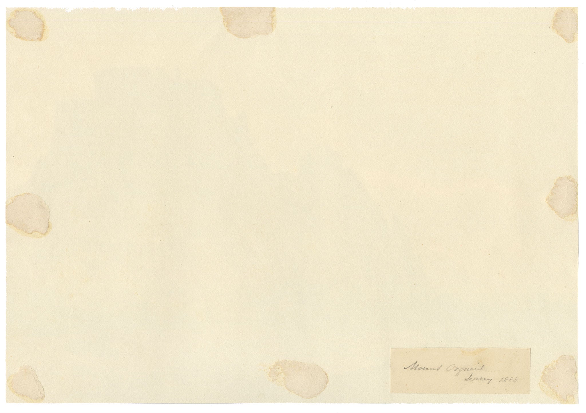 F. Bainbridge, Mont Orgueil Castle, Jersey – 1883 watercolour painting