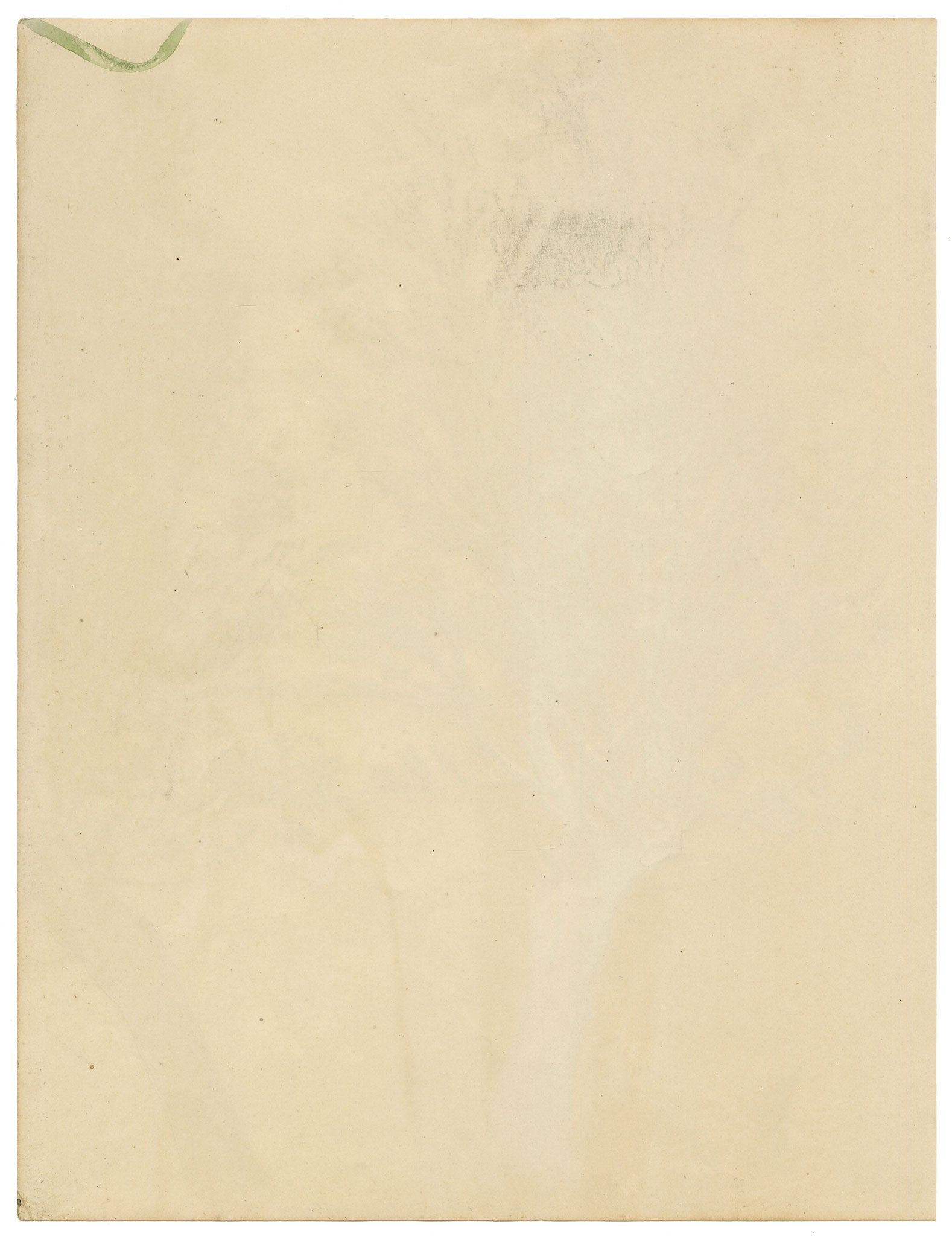Eleanor Hughes RI, Tree Study – 1920 watercolour painting